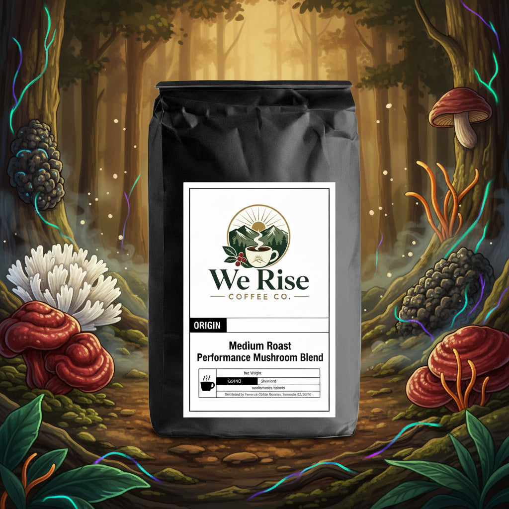 Coffee with Mushrooms Medium Roast