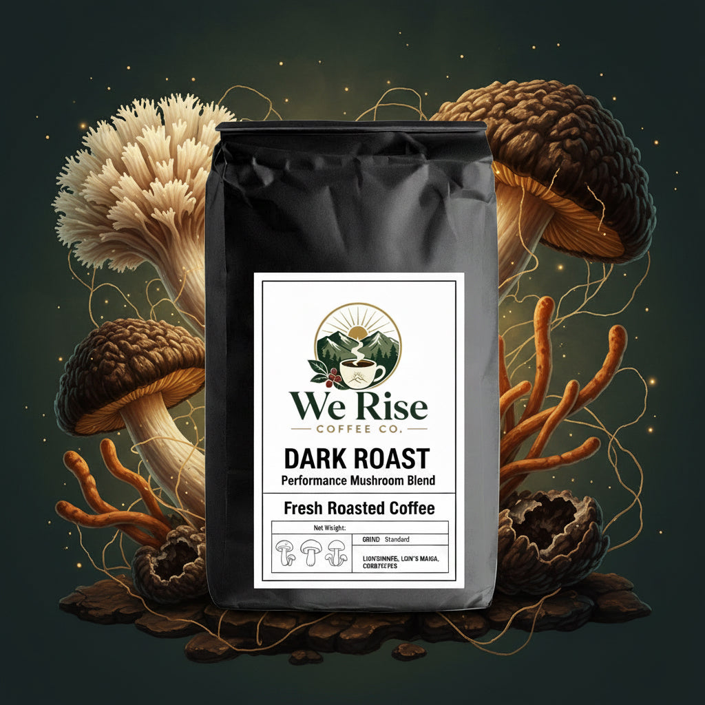 Coffee with Mushrooms Dark Roast