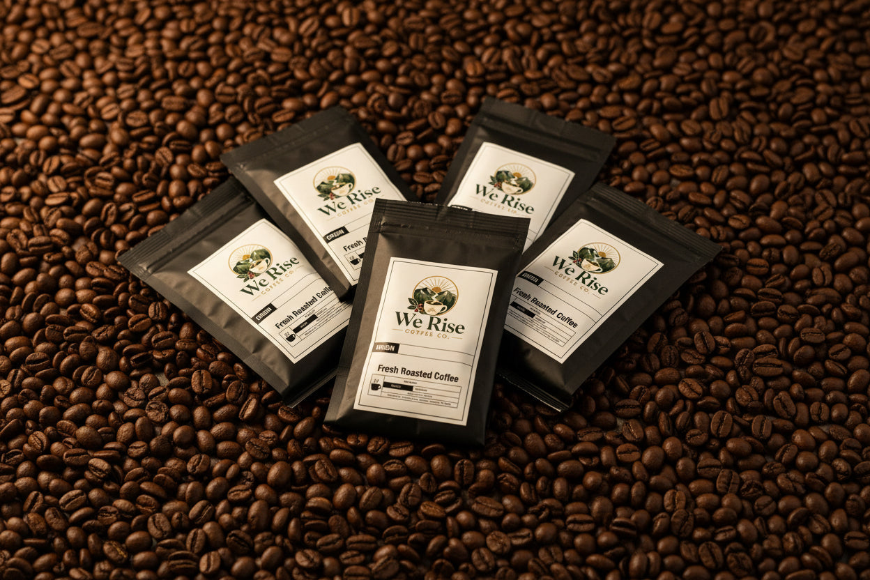 Best Sellers Sample Pack: 6Bean, Cowboy, Breakfast, Peru, Mexico, Bali