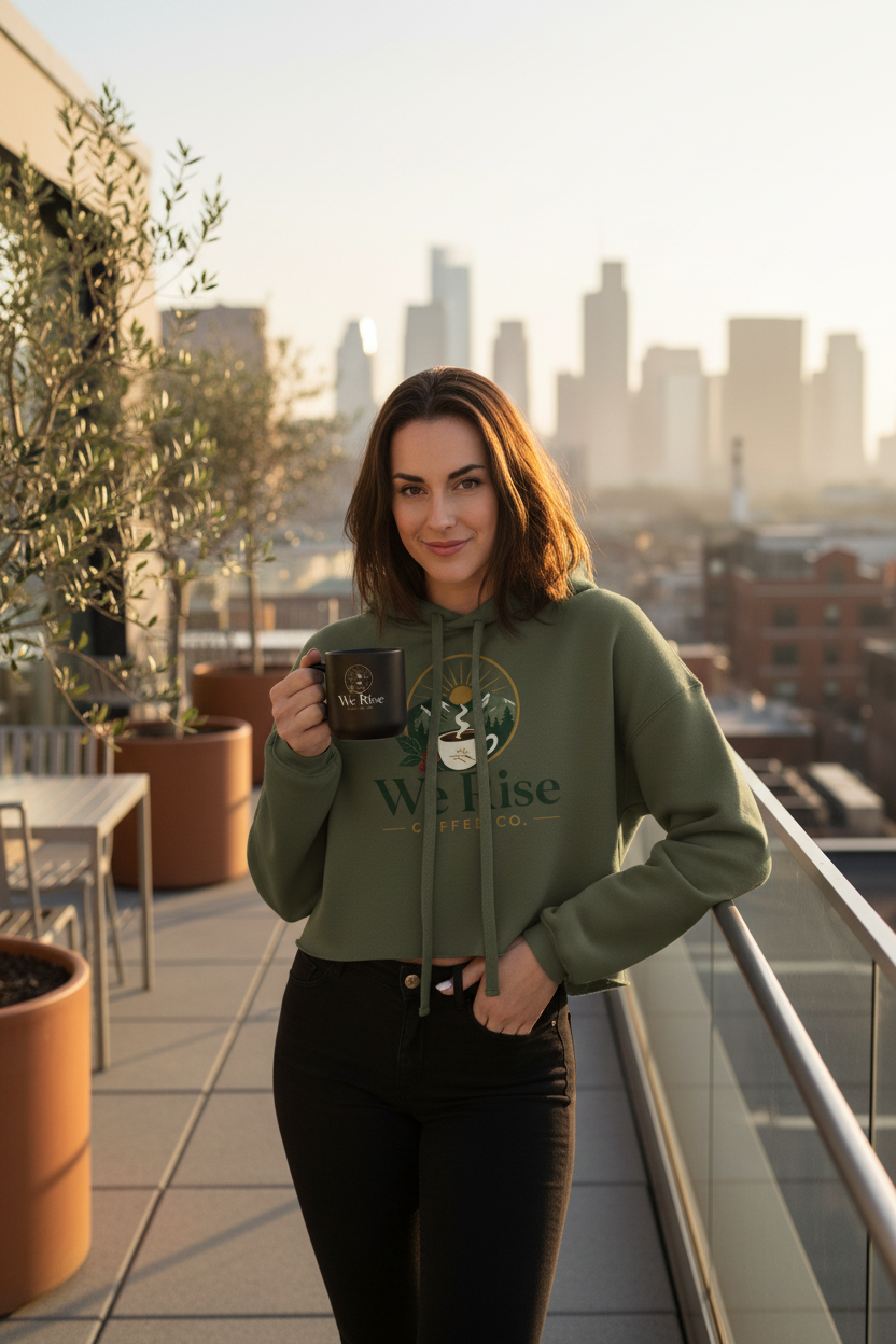 Crop Hoodie Lifestyle