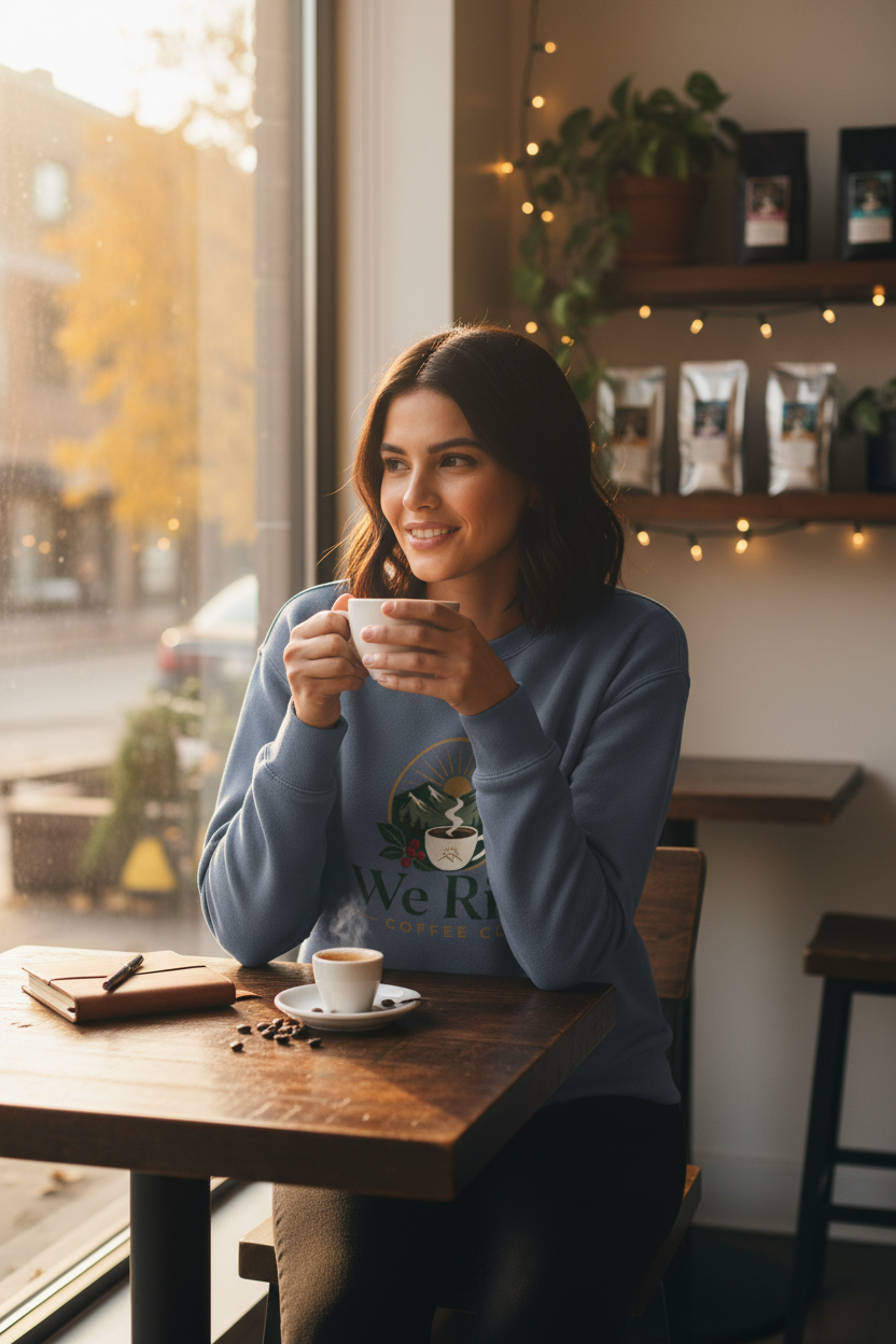 Garment-dyed Sweatshirt Lifestyle