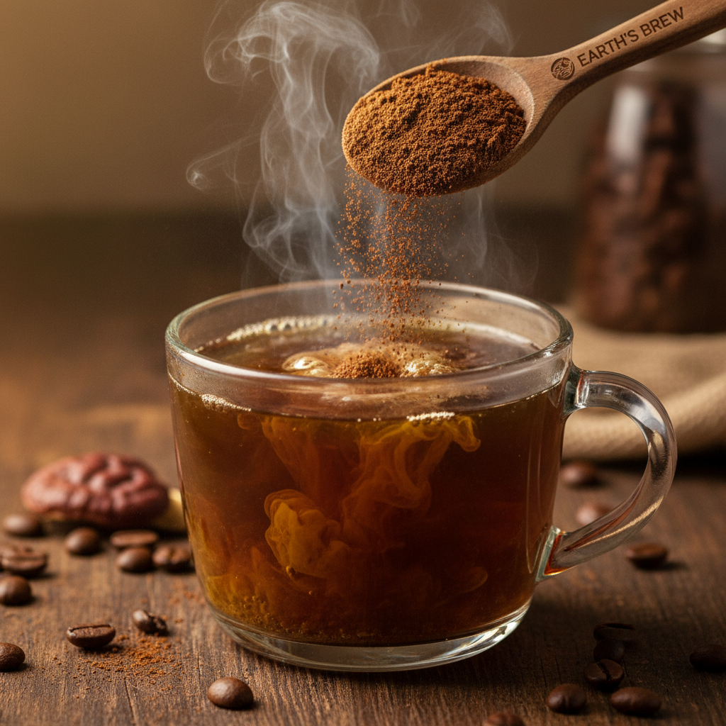Instant Coffee with Mushroom
